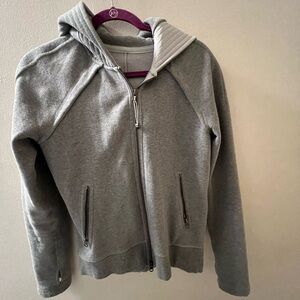 Lululemon Athletica Gray Zip-Up Hoodie